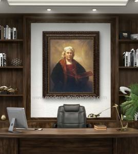 Cheap People Self Portrait Painting Oil Reproduction Canvas For Living Room for sale
