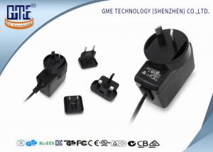 Cheap Interchangeable Type Desktop 12v Power Adapter UL FCC GS CE RCM Approved for sale