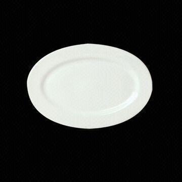 China Dinner Plate, Made of Porcelain, Good Resistance to Thermal Shock on sale