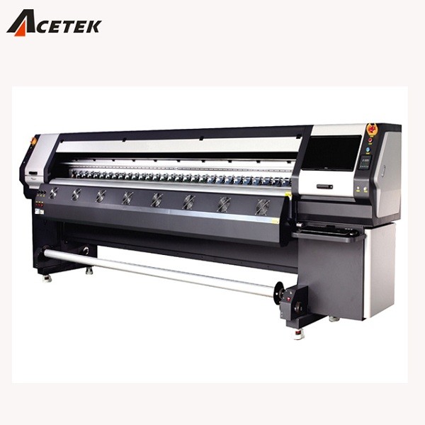 Cheap Acetek Outdoor Solvent Printer , Vinyl Sticker Printing Machine With Konica 512i Head for sale