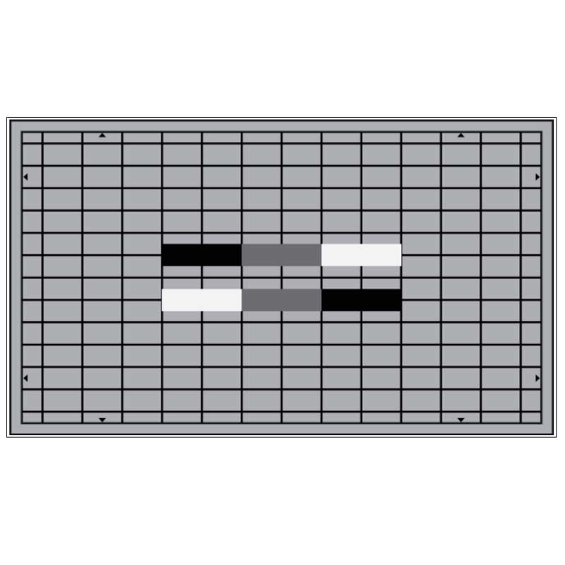 Cheap Sineimage YE0200 Sony HDTV Set Up Test Chart for sale