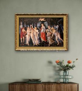 Cheap Classical Reproduction Oil Painting Canvas Hand Painted with Spring Allegory 36&quot; x 48 for sale