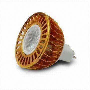 Cheap 3W MR16 LED Bulb with 170lm Luminous Flux and Long Lifespans, Measures 48.9 x 47.0mm for sale