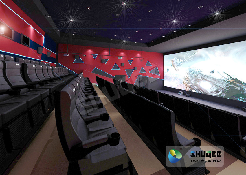 Cheap Wonderful Viewing Experience 4D Theater Equipment Seamless Compatibility With Hollywood Movies for sale