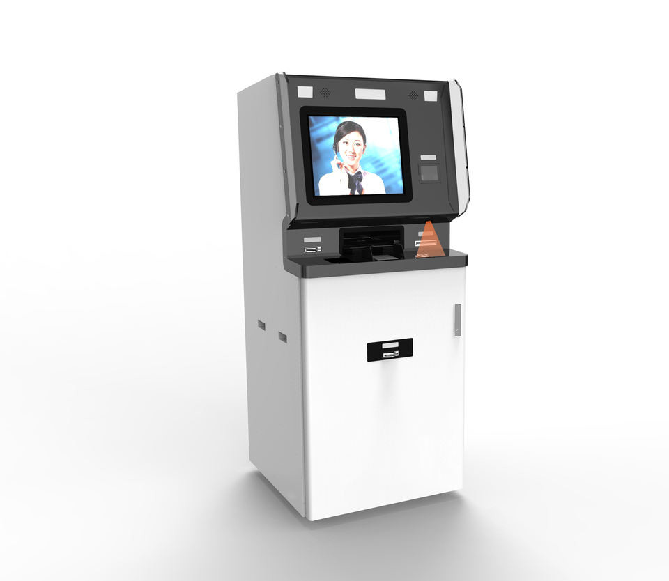 China Foreign Currency Exchange Machine ATM Kiosk with Cash Acceptor and Dispenser on sale