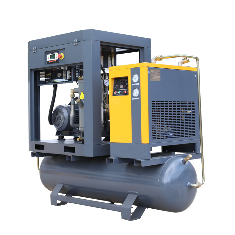 Cheap Airhorse hot sale 11kw screw type air compressor with 300L receiver and air dryer for sale