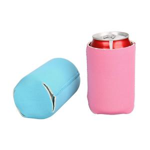 Cheap Custom Logo Printed Neoprene Can Cooler For Beer Can Cooler. size:10cmc*13cm  Material is neoprene for sale