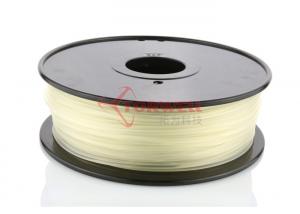 Cheap ABS / PLA 3D Printer ABS Filament Transparent Color , Conductive Plastic Filament for sale