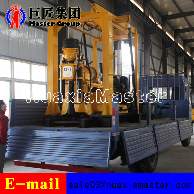 Cheap XYC-3 Vehicle Type Hydraulic Core Drilling Rig Water well drilling machine for sale for sale
