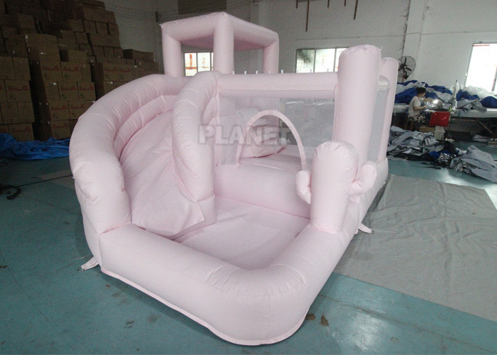 Buy cheap Outdoor Backyard Kids Pastel Pink Bounce House Inflatable Bouncer Bouncy Castle from wholesalers