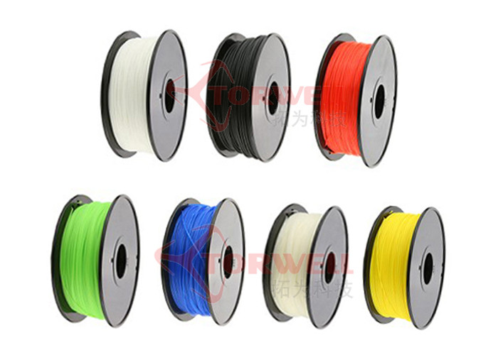Cheap 1.75 ABS 3D Printer Materials Filament , 28 Colors 1kg Spool for sale