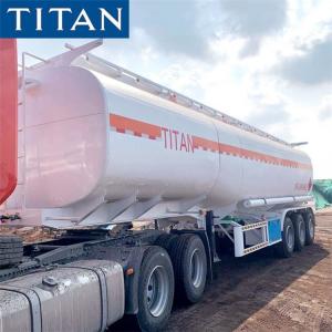 Cheap 45000 Liters Tri Axle Petrol Truck Tanker Trailer for Sale Transport Fuel for sale