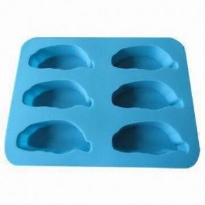 Cheap Custom-made Cake Molds, Comes in Various Colors, Made of 100% Food Grade Silicone with LFGB Approval for sale