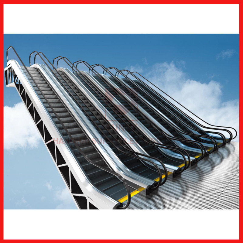 Cheap Speed 0.5m/s Comfortable Vvvf Moving Walk Escalator 30 Degree Auto Smooth Operation for sale