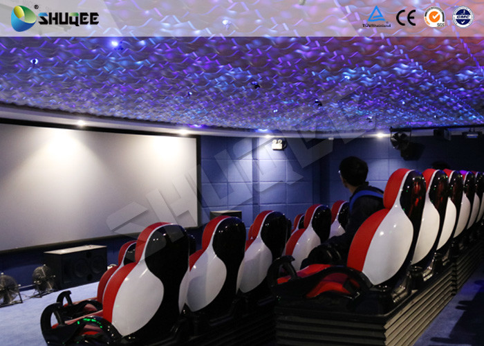 Cheap 30 People Motion Chairs XD Theatre With Cinema Simulator System / Special Effect for sale