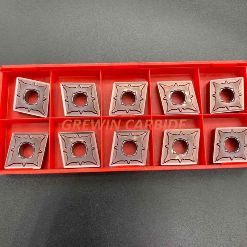 Cheap Cnmg190608 Turning Insert Cemented Carbide Inserts With High Resistance for sale