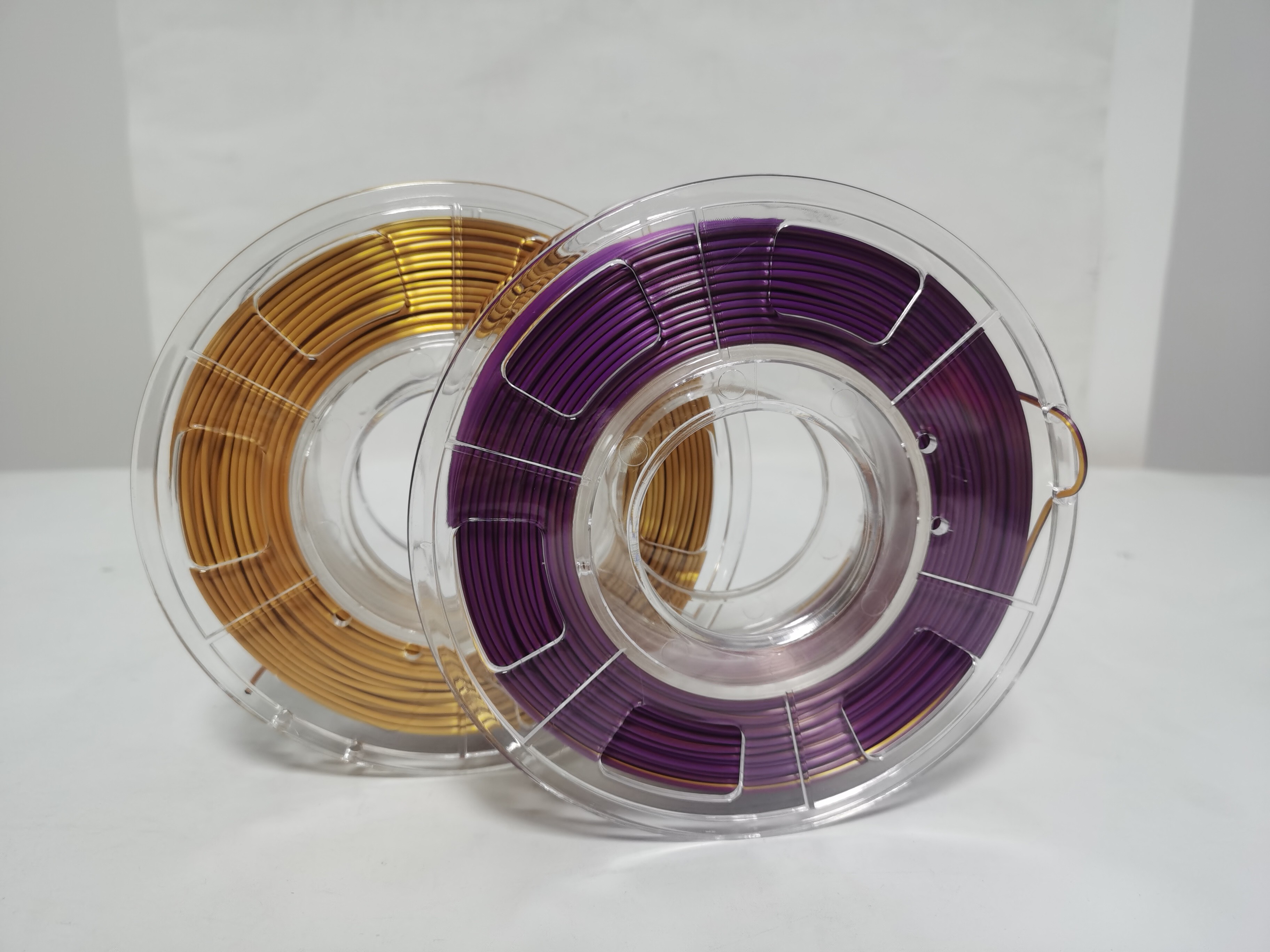Cheap Silk Dual Color / Trip Color Filament for FDM 3D Printer for sale