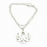 Buy cheap charming Pendant Necklace, Nice Gift for Friends, 4 Colors Available from wholesalers