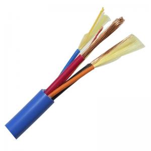 Cheap Single Mode OPLC Hybrid Fiber Power Cable 1-12 Cores Underground Optical Cable for sale