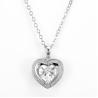 Buy cheap Engagement Gift 925 Silver CZ Pendant For Women Zircon Stone from wholesalers