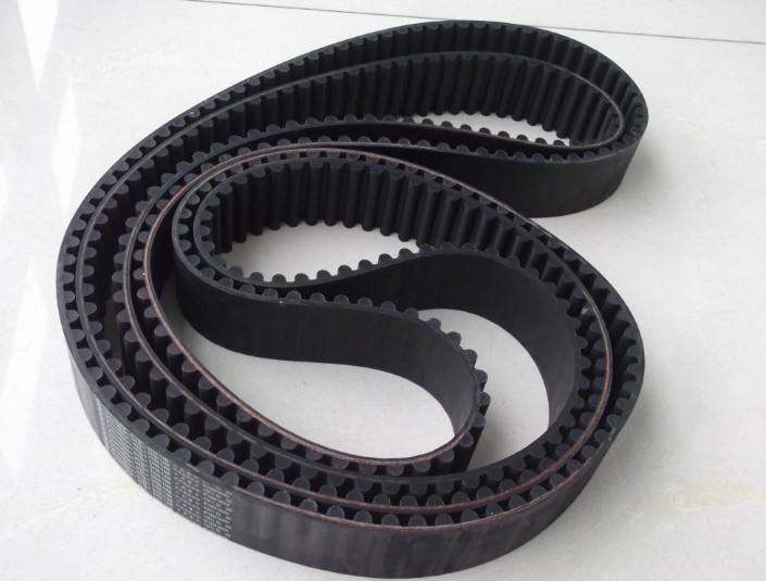 China Black Color Rubber Timing Belt , 10mm - 450mm Width Metric Timing Belts on sale