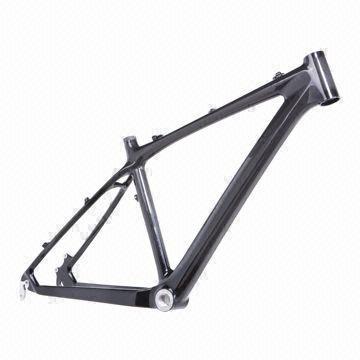 Cheap MTB Bicycle Frame, Fit for 26er Wheel, with Clear Coating Finish for sale