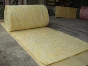 Cheap High Temperature Resistance Glass Wool Blanket For Power Plant 20mm - 100mm Thickness for sale