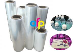 Cheap 19 Micron Polyolefin Shrink Film For Book Packing Over 60% Shrinkage Ratio for sale