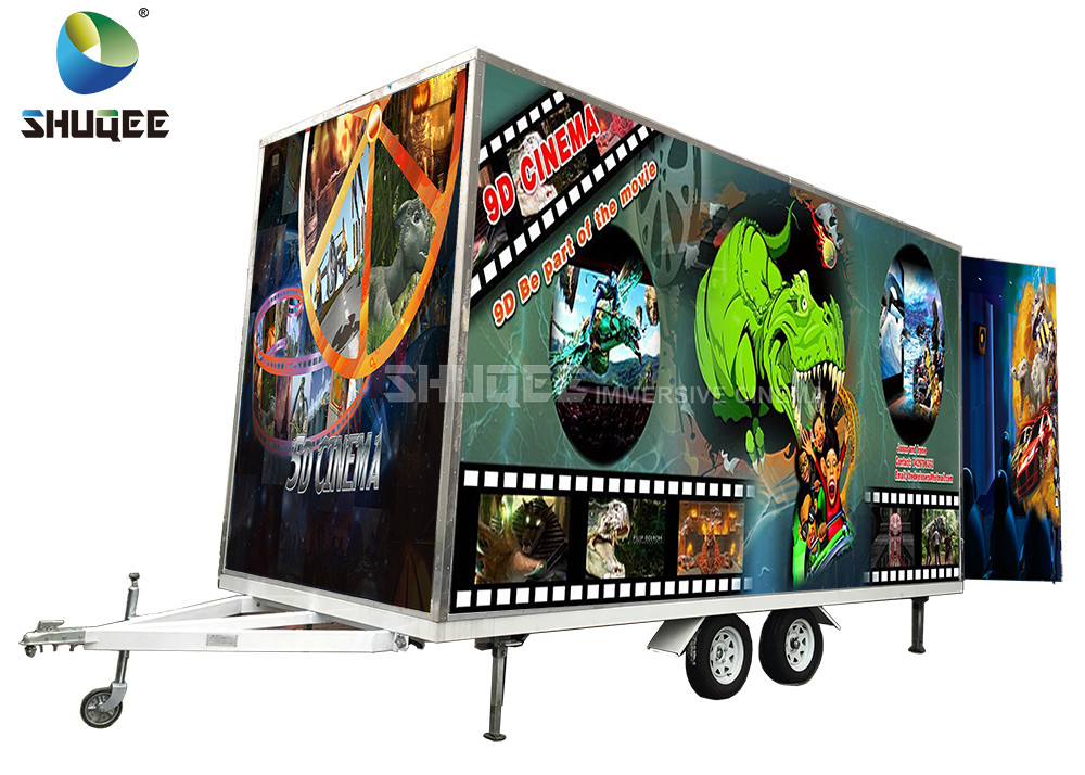 Cheap Movable 7D Movie Theater Trailer for sale
