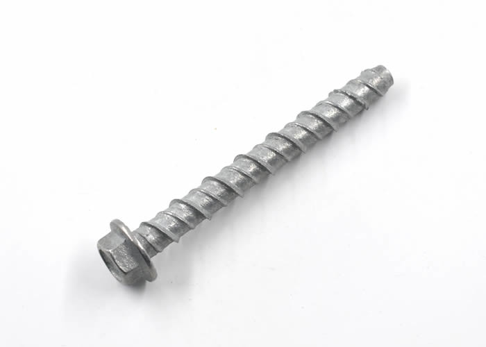 Cheap Hardened Fasteners Screws Bolts Indented  Serrated Hex Head Concrete Screws for sale