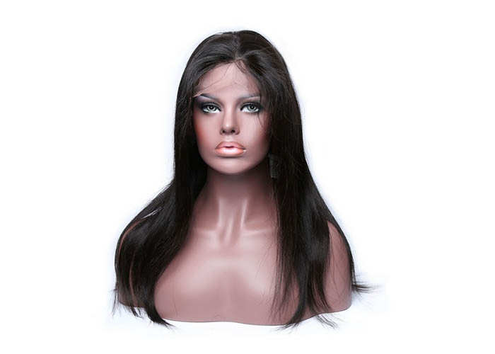Quality 100% Virgin Human Hair Lace Wigs , Front Lace Wigs For Black Women wholesale