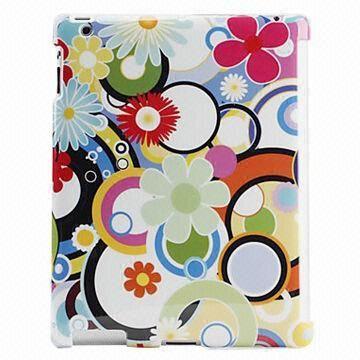 Buy cheap Colorful Flowers Pattern Hard Case for New iPad, OEM Orders are Welcome from wholesalers