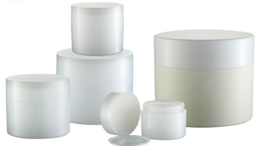 Cheap JL-JR809 Full PP Plastic Jar Cream Jar 15ml 30ml 50ml 100ml 200ml Double Wall PP Jar for sale