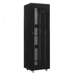 Cheap Ip55 Ip65 28U Network Equipment Rack Cabinet , Vertical Portable Server Rack for sale