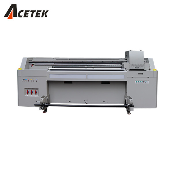 Cheap Industrial Piezoelectric Inkjet UV Led Flatbed Printer 6 Feet 1.8m for sale