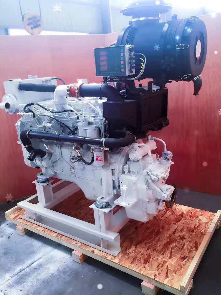 Cheap 6LTAA8.9-M315 Fishing Boat Cummins Marine Engines With Gearbox for sale