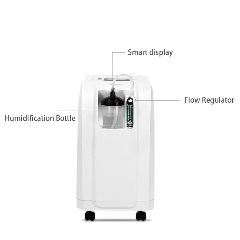 China 5 Liter Continuous Flow Portable Oxygen Concentrator Machine 400VA on sale