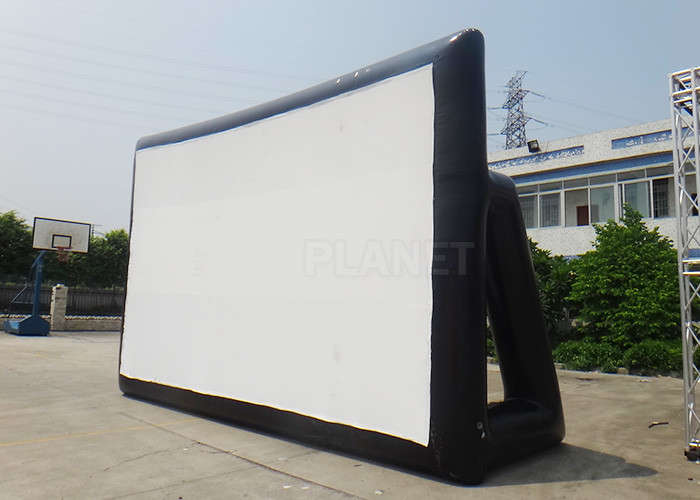 Cheap Giant Durable Airblown Inflatable Movie Screen 0.6 Mm PVC Tarpaulin for sale