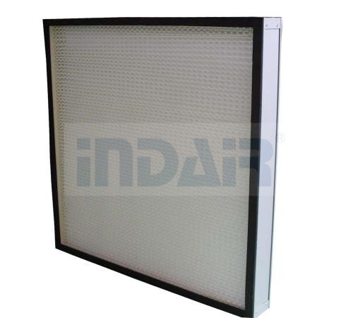 Cheap Mini Pleated Clean Room HEPA Filters , PTFE HEPA Filter 0.3 Micron With CE UL FM for sale
