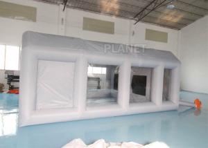 Cheap Automotive Workstation Inflatable Spray Booth Double Stitching for sale