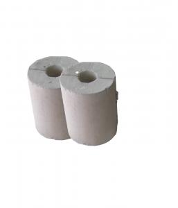 Cheap Cement Industrial Calcium Silicate Pipe Cover Heat Insulation for sale