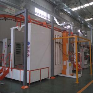 Cheap Electrostatic Automatic Powder Coating Plant Natural Gas Heating for sale
