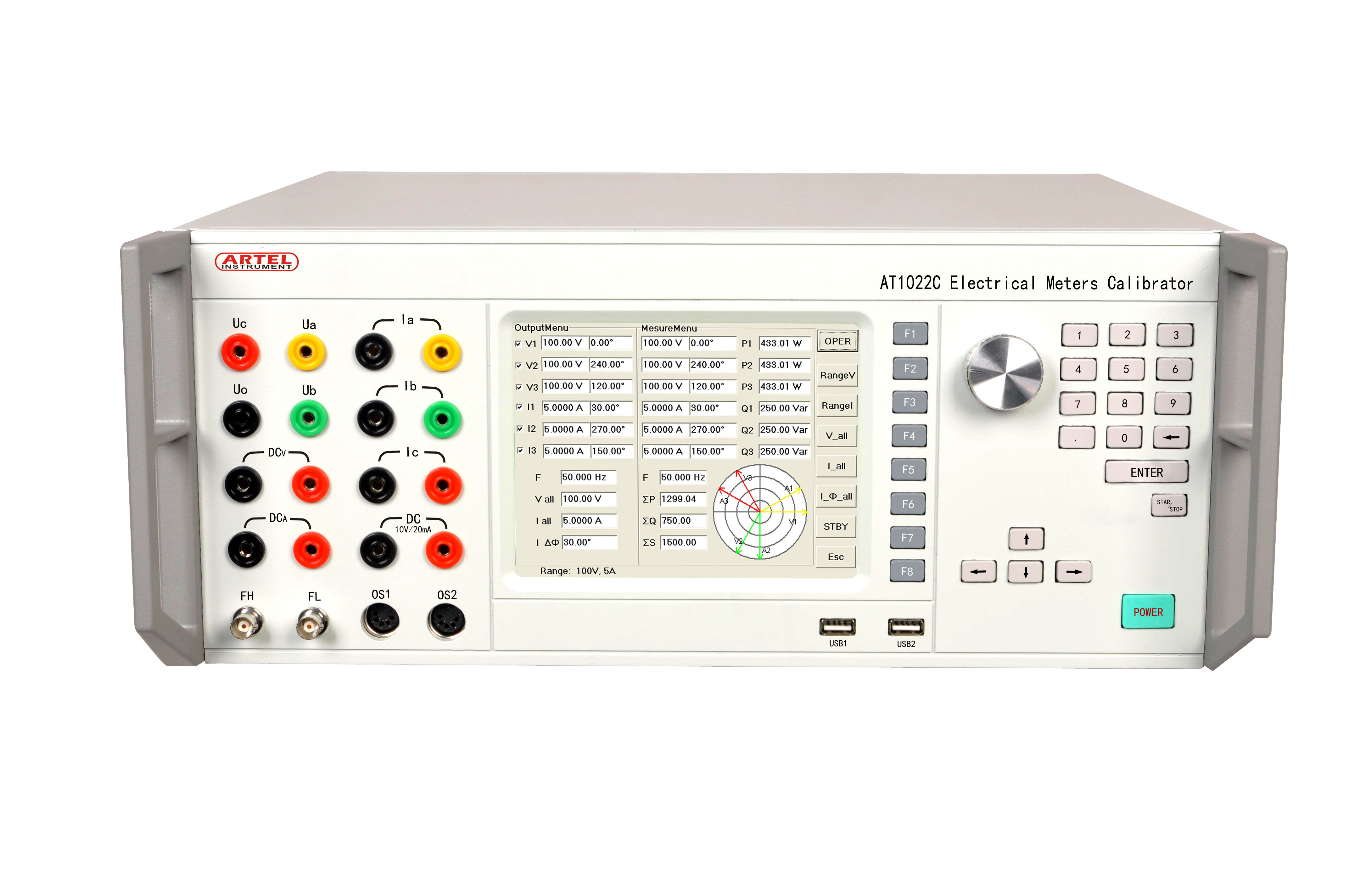 China LCD Digital Single Phase Energy Meter Calibrator For AC /DC Voltage Analyze on sale