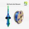 Buy cheap pla filament Silk Dual Color Filament , Two Colors 3d Printer Filament from wholesalers