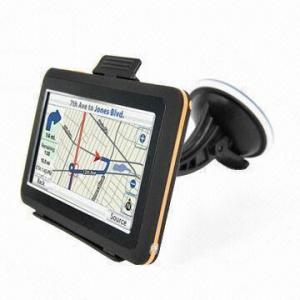 Cheap GPS Navigator with Bluetooth with 4.3-inch Touchscreen Sized and FM Transmitter for sale