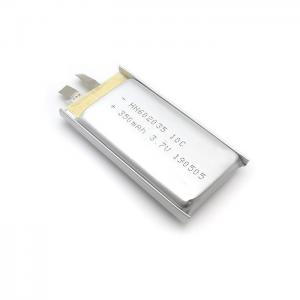 Cheap 10C 350mAh 3.7V Lithium Ion Polymer Battery Pack for sale