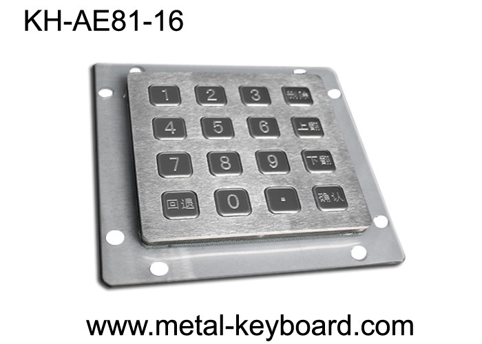 16 Keys Usb Ps2 Matrix Metal Numeric Keypad Rear Panel Mounting Solution