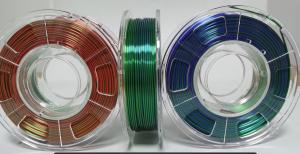 Cheap Pla Abs Tpu Triple Color Filament , 0.02mm / 0.05mm 3d Filament for sale