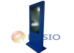 Touch Screen 55 Digital Signage Kiosk Free Standing For Market