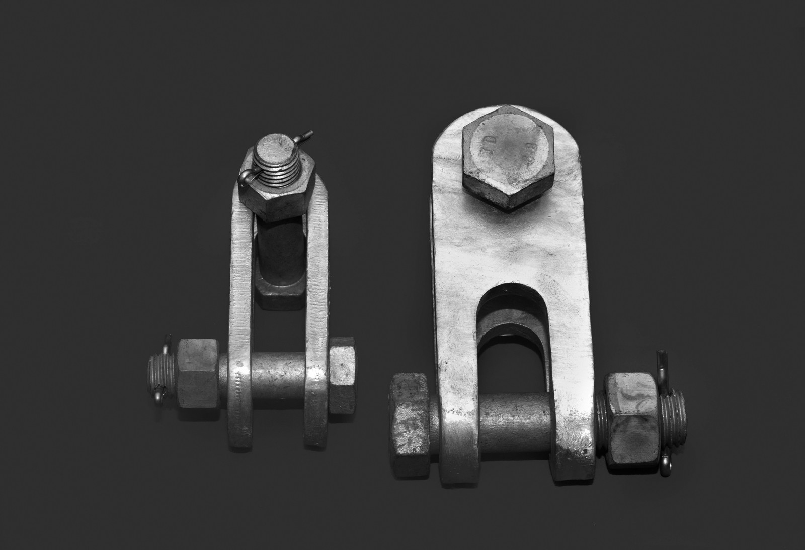 Cheap Power Transmission Clevis Hinge Galvanized Steel Materials Stable Structure for sale